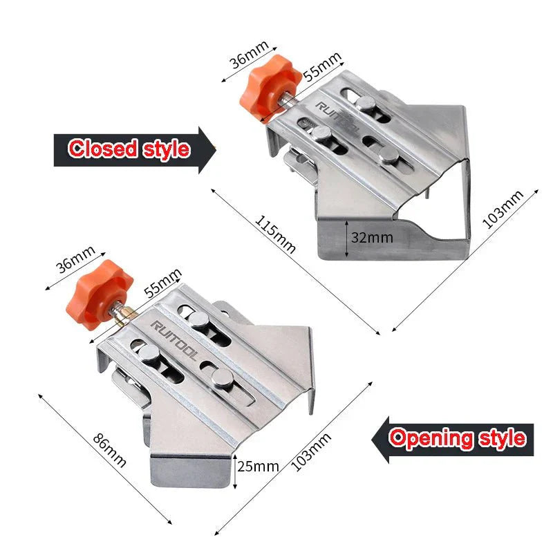 PreciseAngle™ – Roestvaststalen hoekklemmen | 50% korting