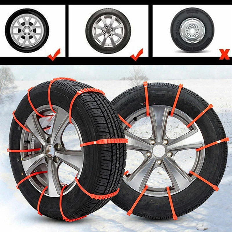 PerfectTire™ – Antislip sneeuwketting voor auto's in de winter | 10 + 10 gratis