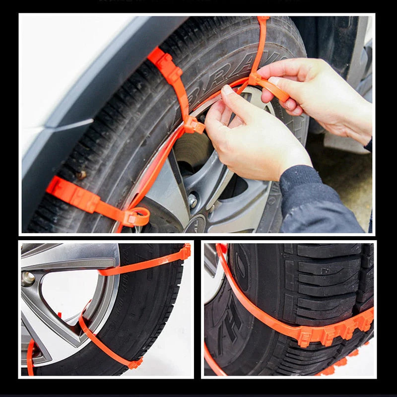 PerfectTire™ – Antislip sneeuwketting voor auto's in de winter | 10 + 10 gratis