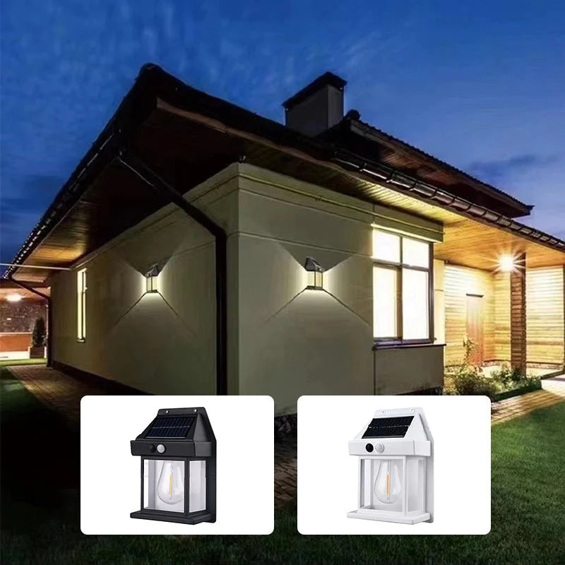 SolarBox™ Wandlamp op Zonne-Energie | Tijdelijk 50% Korting