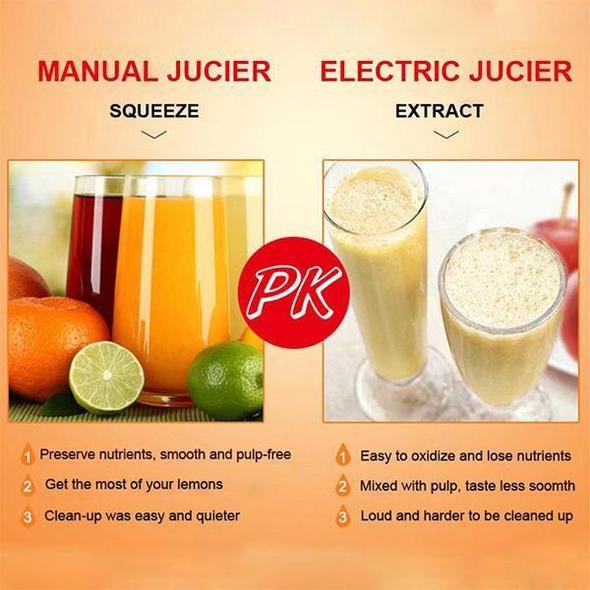 JuiceFresh™ Multifunctionele Roestvrijstalen Ctruspers | Tijdelijk 50% Korting