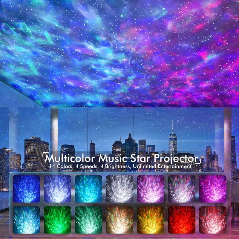 StellarEgg™ – Galaxy projector met Bluetooth speakers | 50% korting