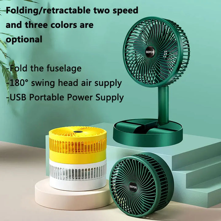 MiniFan™ Telescopische Vouwventilator | Tijdelijk 50% Korting