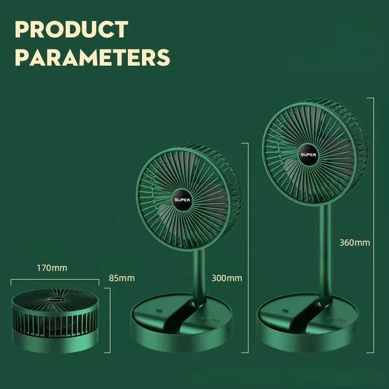 MiniFan™ Telescopische Vouwventilator | Tijdelijk 50% Korting