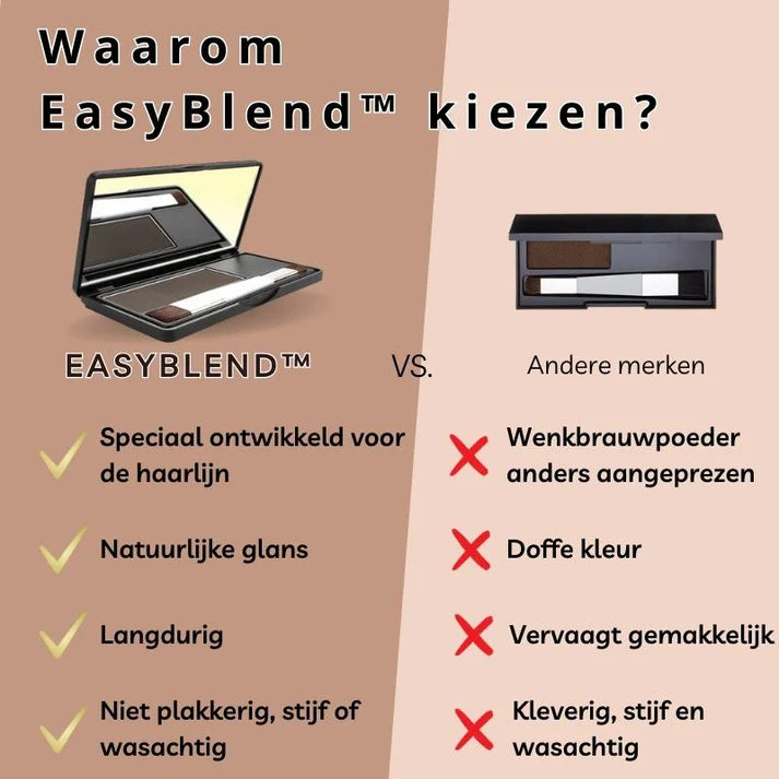 EasyBlend™  Dekt haaruitgroei onmiddelijk | TIJDELIJK 50% KORTING