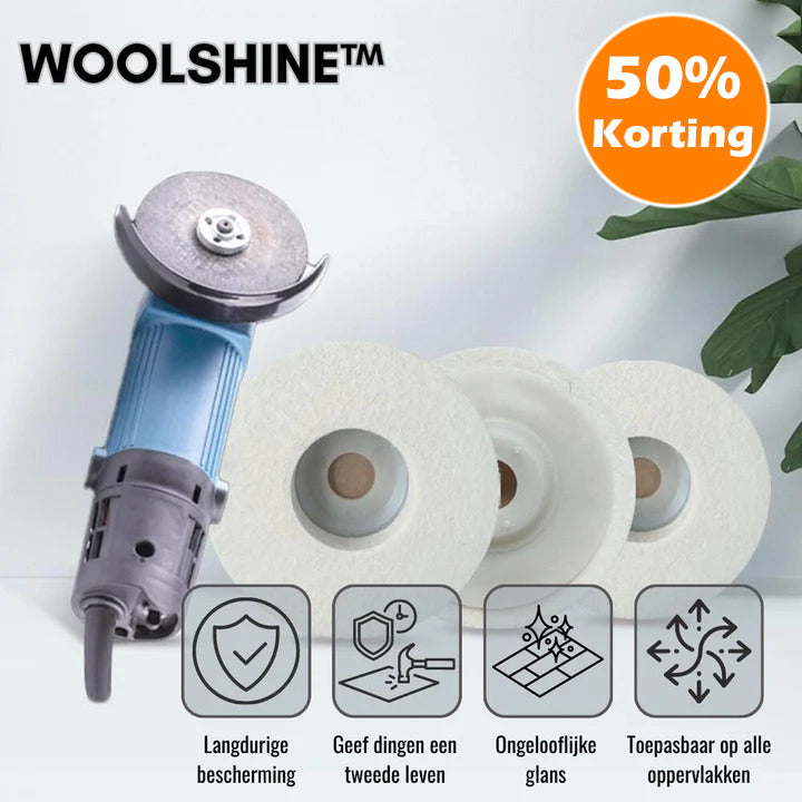 50% KORTING | WoolShine™ Revolutionaire Polijstmachine (5st)