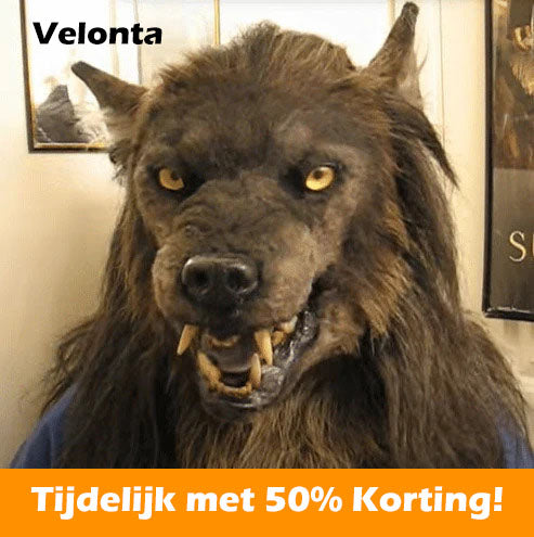 WolfMask™ uniek Halloween masker | VANDAAG 50% KORTING